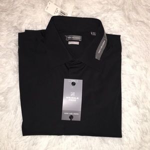 Van Heusen NEW Black Mens Size 16 1/2